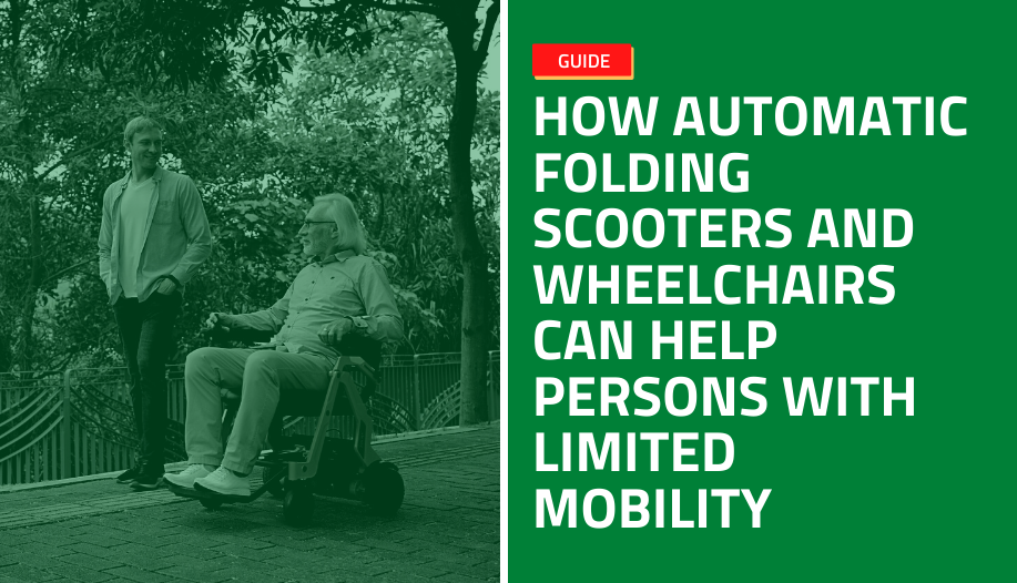 折りたたみスクーターと車椅子は、身体の不自由な人々に利便性と持ち運びやすさを提供するように設計されています。 大きく分けて「手動折り」と「自動折り」の2種類があります。手動で折りたたむと、ユーザーはモビリティ スクーターや車椅子を手動で下げることができ、ボタンを押すだけで同じ機能が得られます。ご存知かと思いますが、自動折りたたみ機能を備えた車椅子やモビリティ スクーターを選択すると、さらに利点があります。 この記事では、高齢者やさまざまな生活環境を持つ人々がこのデバイスから恩恵を受けることができる方法をいくつか紹介します。